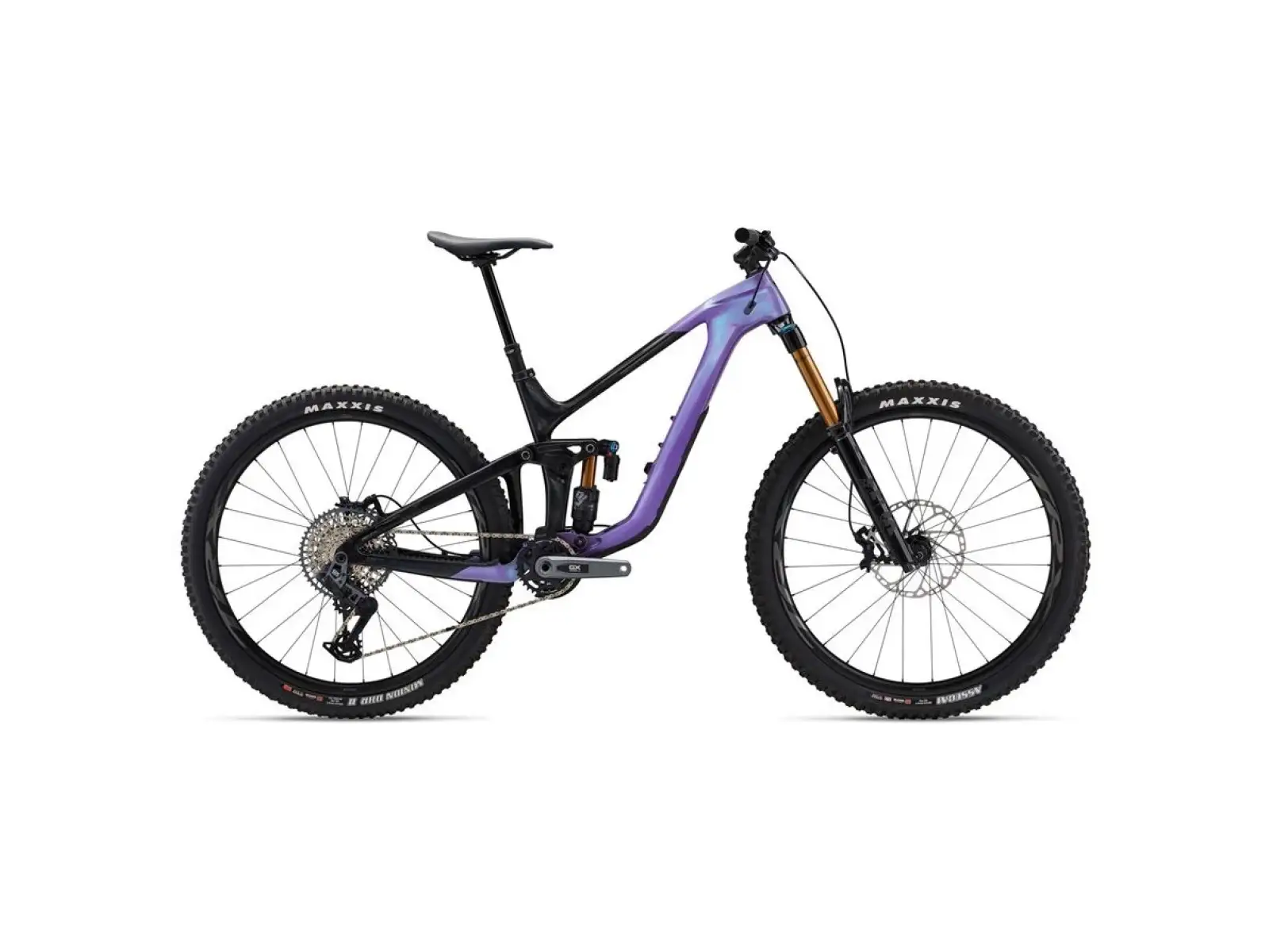 Giant Reign Advanced 1 celoodpružený horský bicykel Digital Blurple
