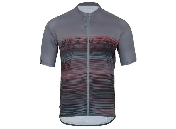 Silvini Turano pánsky voľný dres krátky rukáv Grey/Merlot