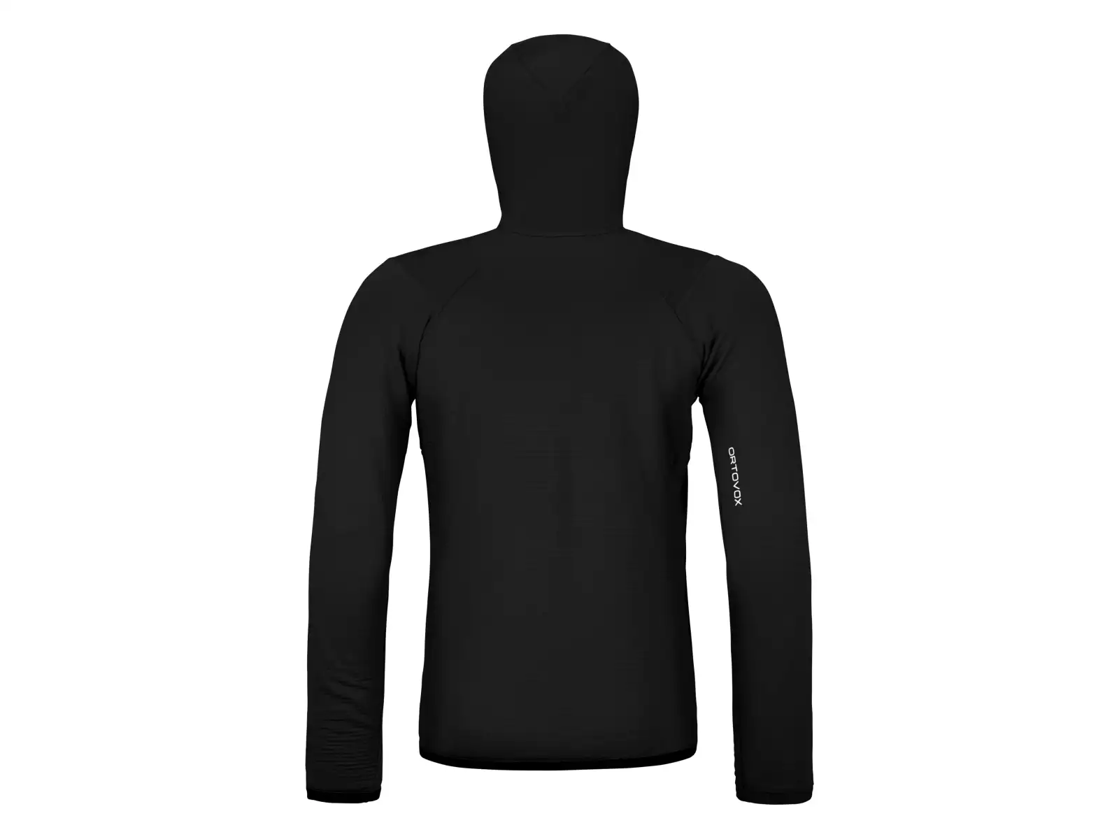 Ortovox Fleece Grid Hoody pánska mikina Black Raven