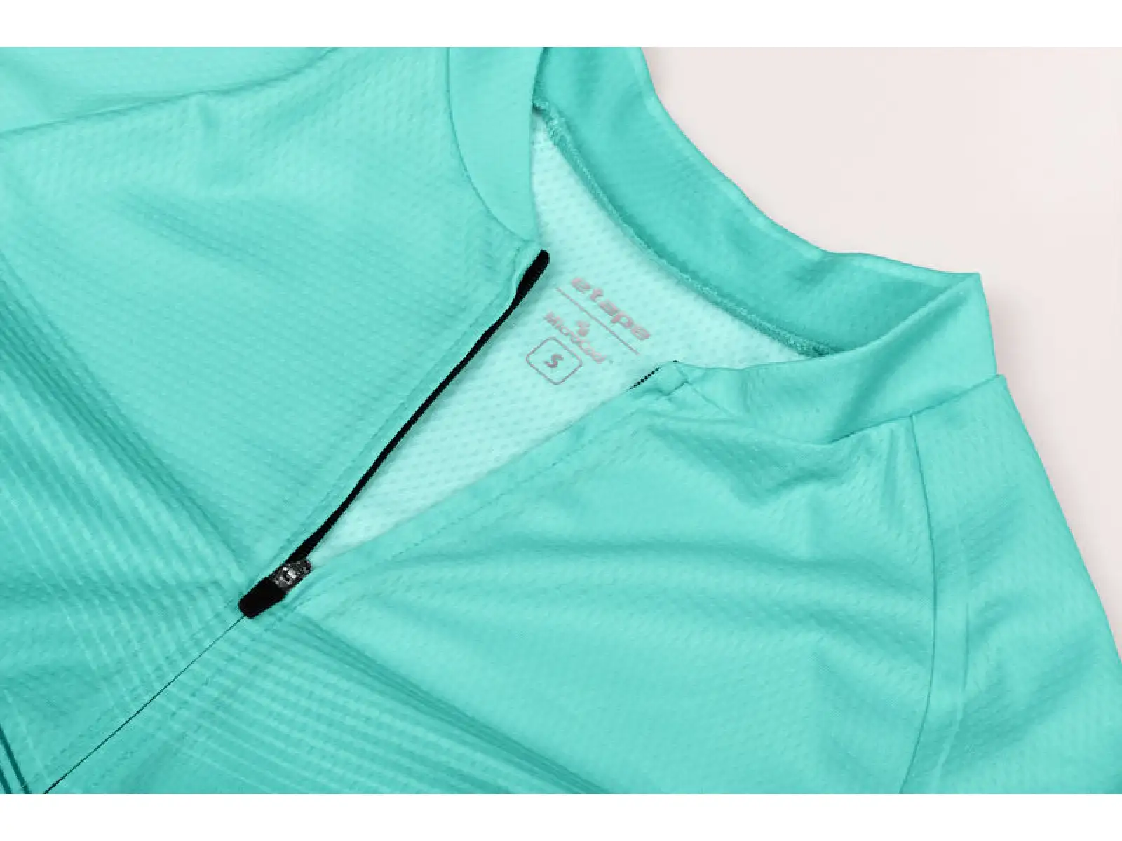 Dámsky dres s krátkym rukávom Etape Violet Mint/Black