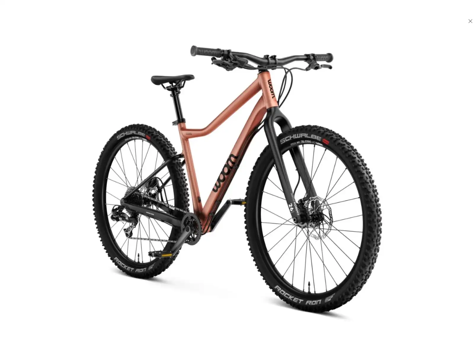 Woom 6 OFF detský bicykel 26" Copper