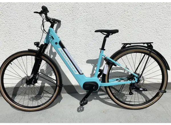 Rock Machine Ebike CrossRide INT e425 Lady Gloss Mint/White krosový elektrobicykel