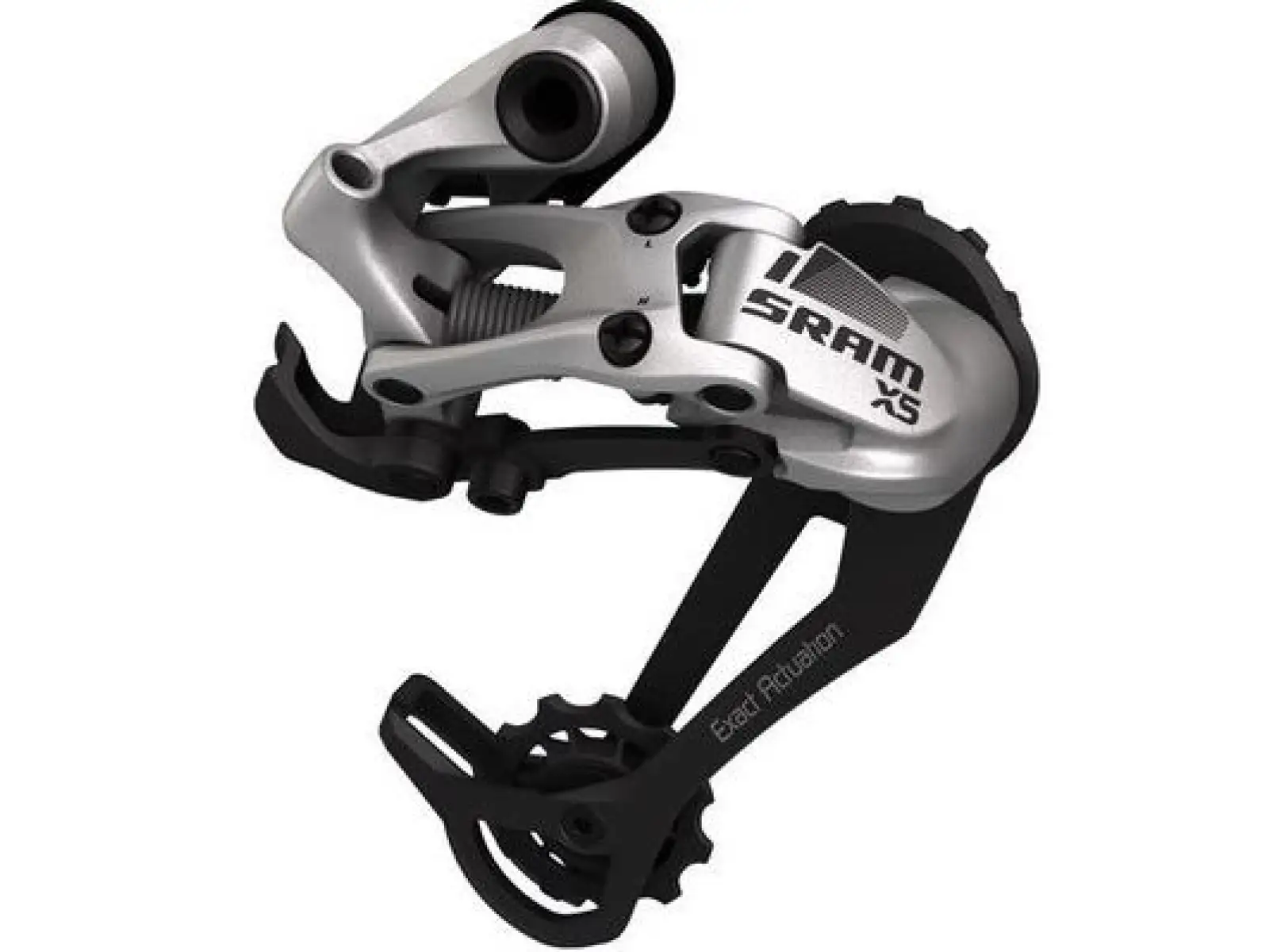 Prehadzovačka Sram X.5 9 sp. dlhé vodítko strieborná