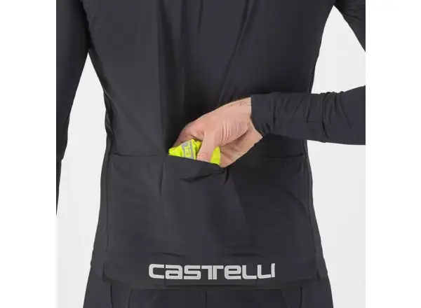 Castelli Squadra Stretch pánska bunda Electric Lime/Dark Grey