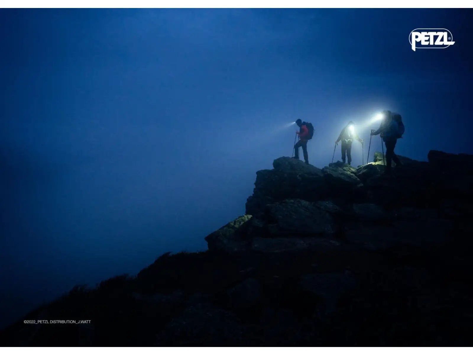 Petzl Actik čelovka Blue