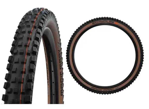 Schwalbe Magic Mary Super Gravity Addix Soft TLE EVO 29x2,40" MTB plášť kevlar hnedý