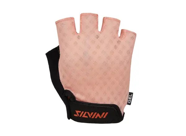 Silvini Gaiona dámske krátke rukavice Orange/Black