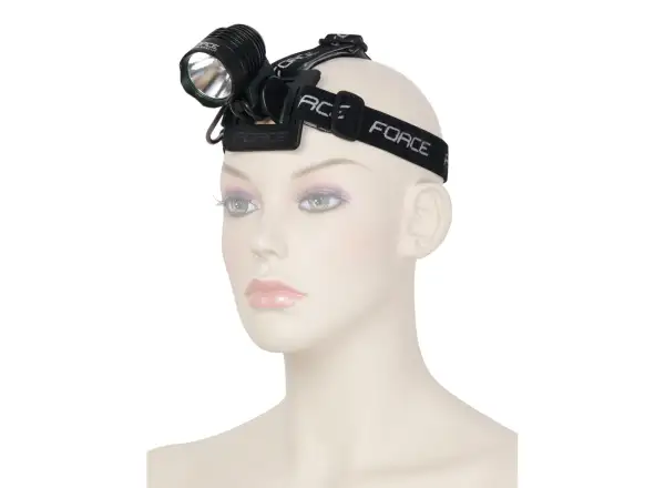 Force Glow 3 Cree led svetla čierna 1000LM