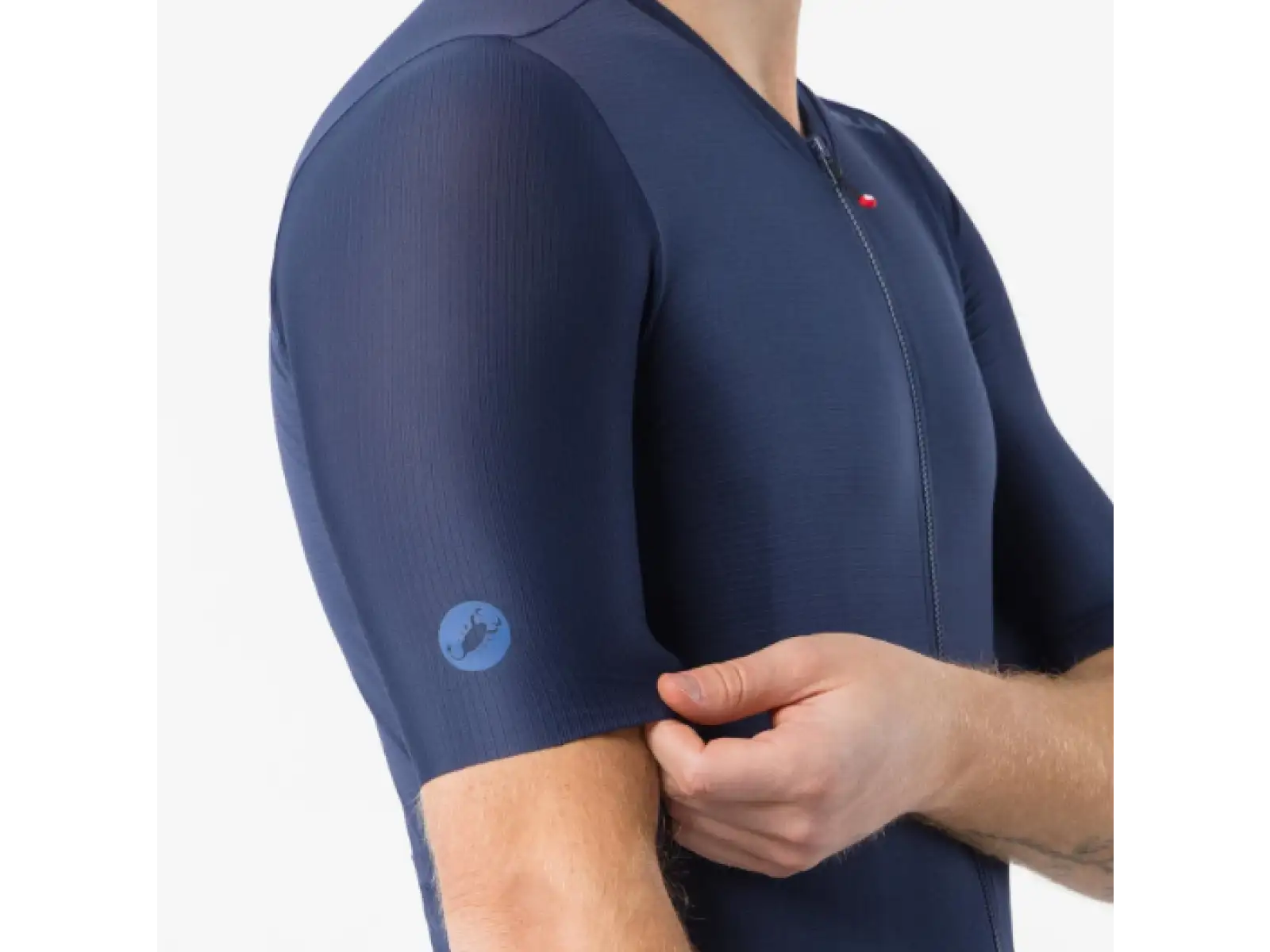Castelli Espresso 2 pánsky dres krátky rukáv Belgian Blue