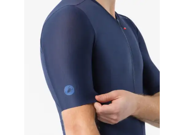 Castelli Espresso 2 pánsky dres krátky rukáv Belgian Blue