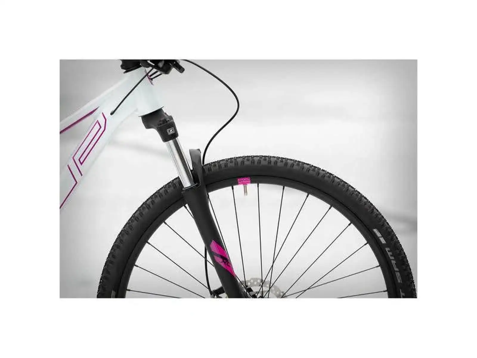 Superior XC 819 W Gloss White Metallic/Purple dámsky horský bicykel