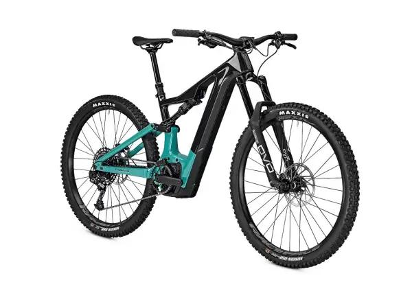 Focus Jam2 8.7 DI 625 Wh horský elektrobicykel Carbon Raw Glossy/Bluegreen Glossy