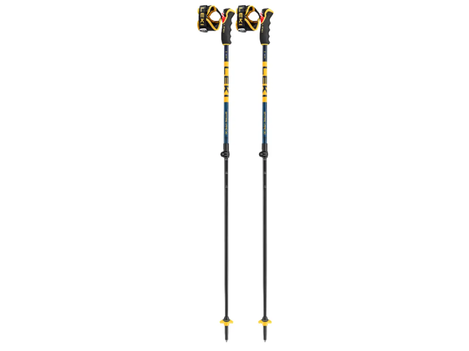 Leki Spitfire Vario 3D zjazdové palice Denimblue/Aegeanblue/Mustardyellow