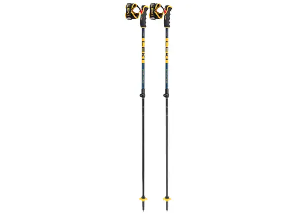 Leki Spitfire Vario 3D zjazdové palice Denimblue/Aegeanblue/Mustardyellow