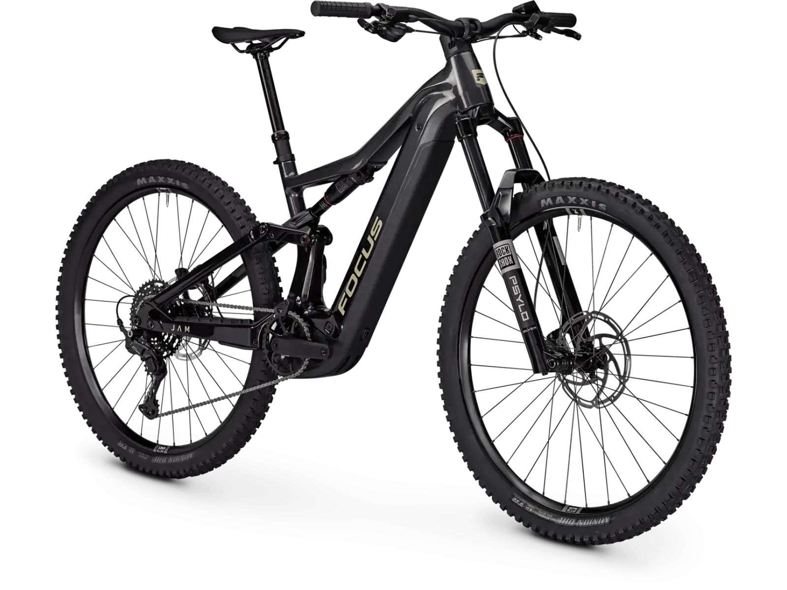 Focus JAM 7 600Wh celoodpružený elektrobicykel Diamondblack / Obsidianblack