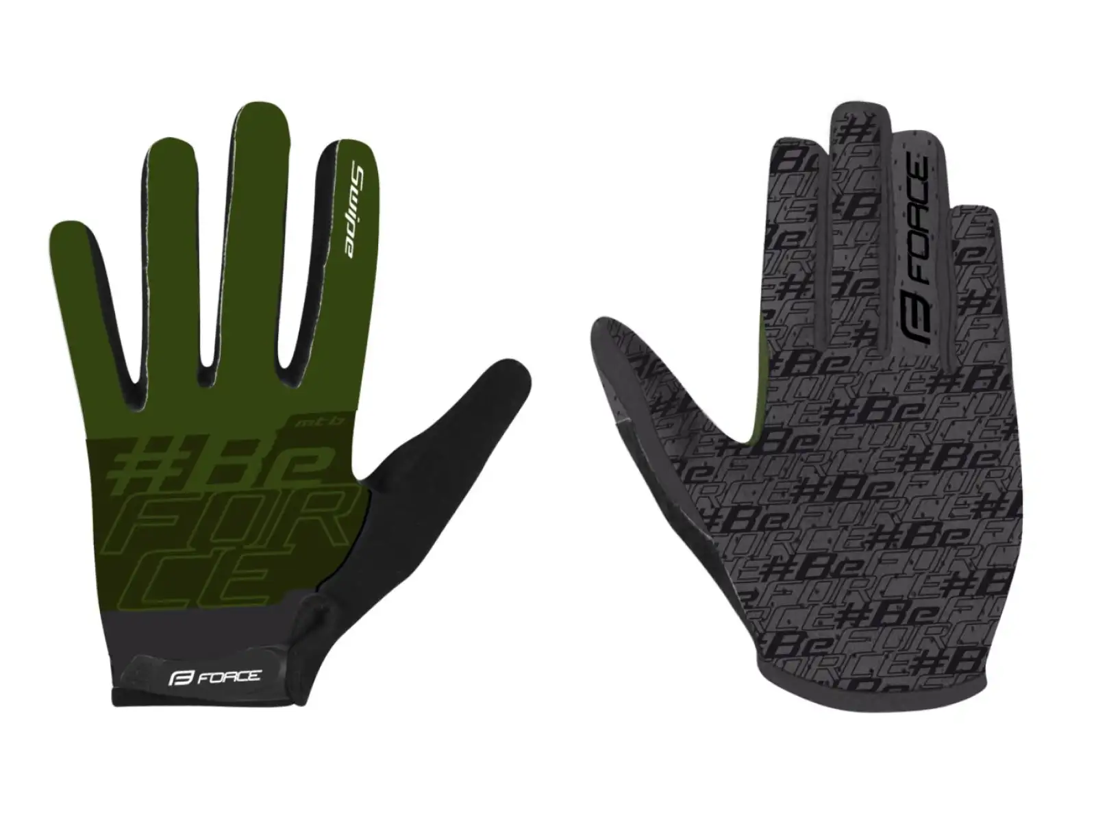 Force Swipe MTB rukavice army
