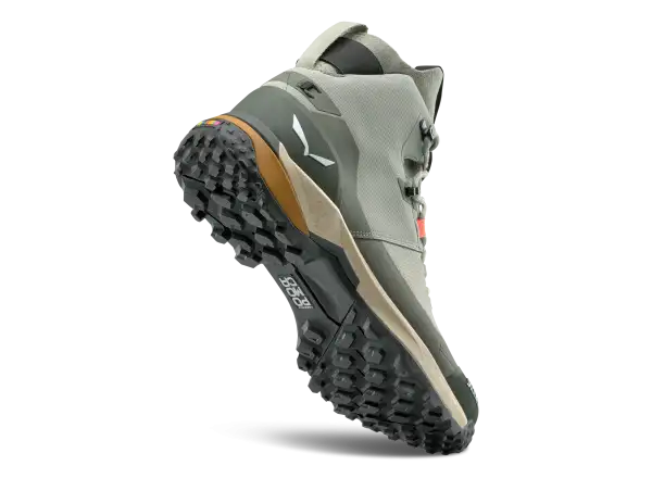 Salewa Puez Knit Mid PTX pánska outdoorová obuv Shadow/Dark Olive