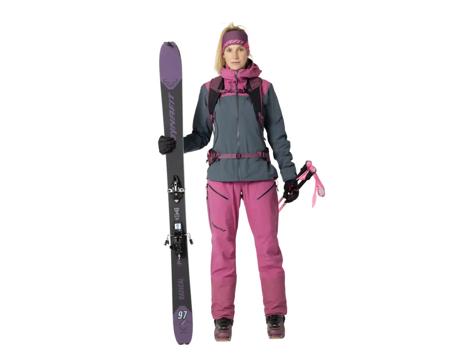 Dynafit Ridge Gore-Tex dámska bunda Magenta