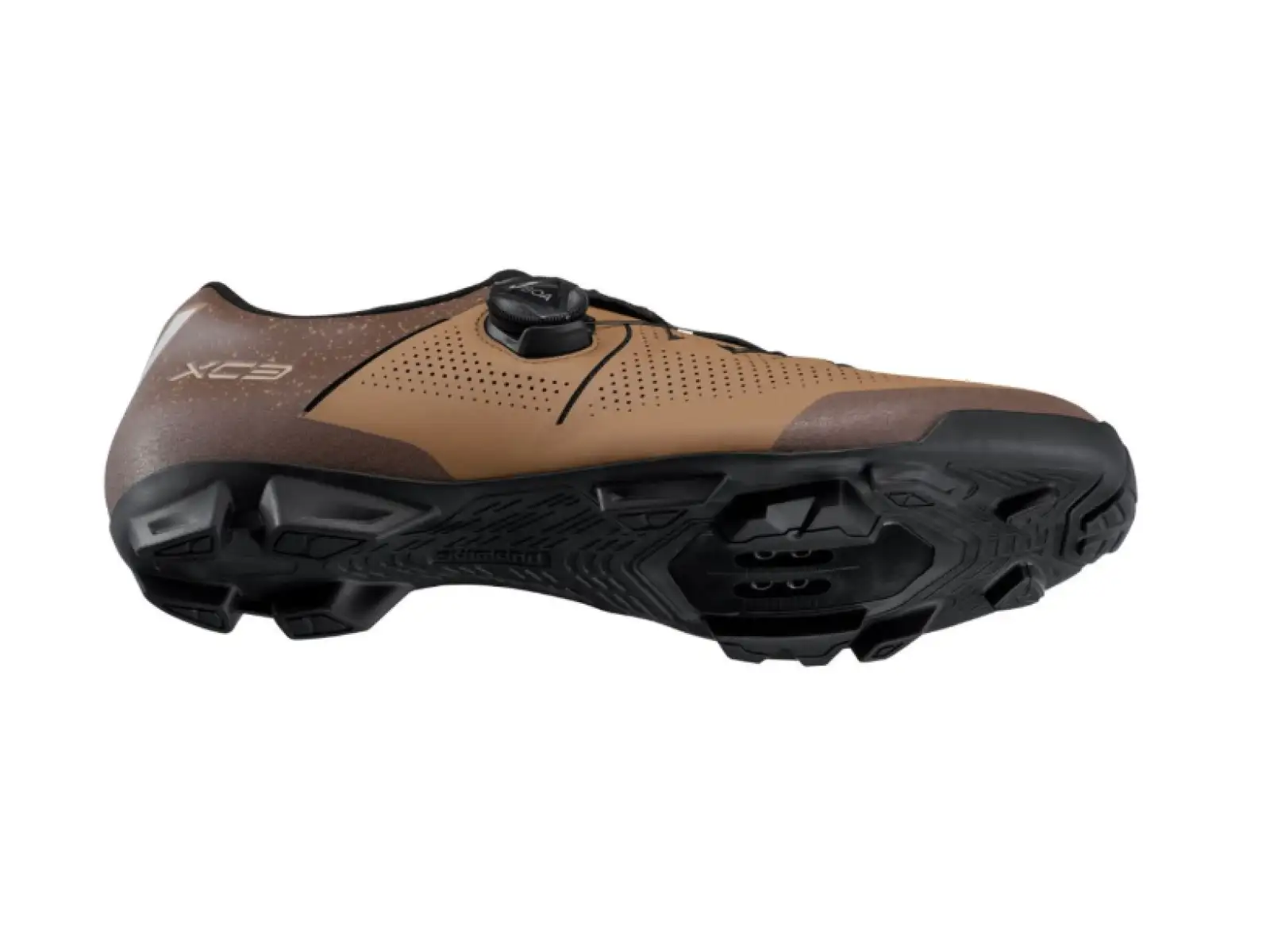 Shimano SH-XC302 Wide pánske MTB tretry hnedá