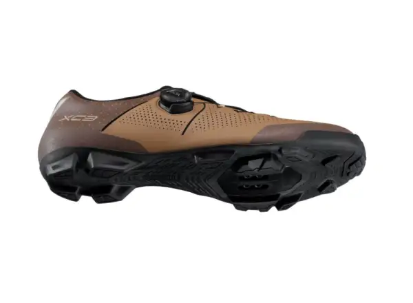 Shimano SH-XC302 Wide pánske MTB tretry hnedá