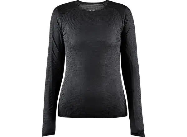 Craft PRO Dry Nanoweight LS dámske tričko čierna