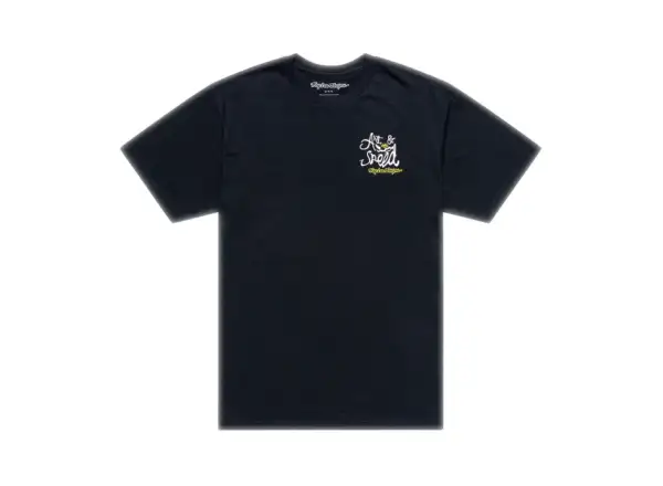 Troy Lee Designs Heritage pánske tričko krátky rukáv Black