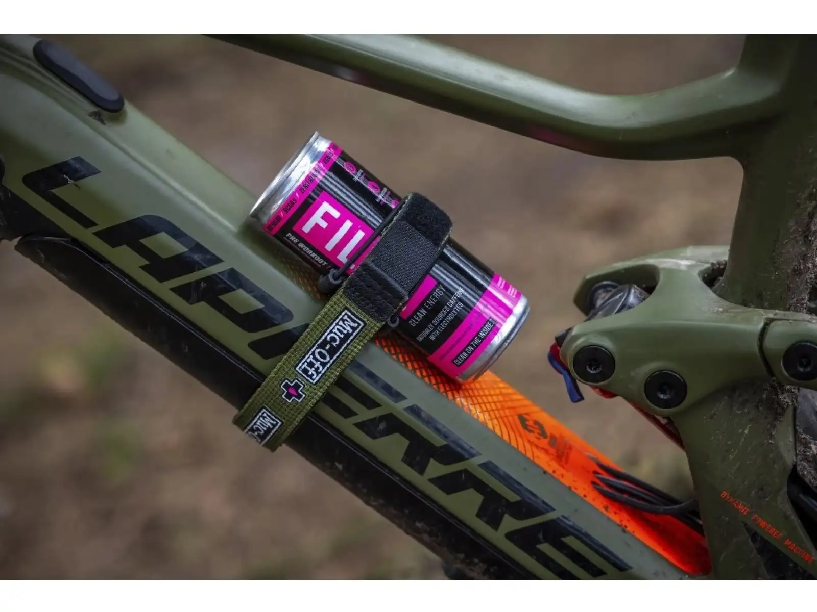 Muc Off Utility Frame Strap popruh na uchytenie k rámu zelená