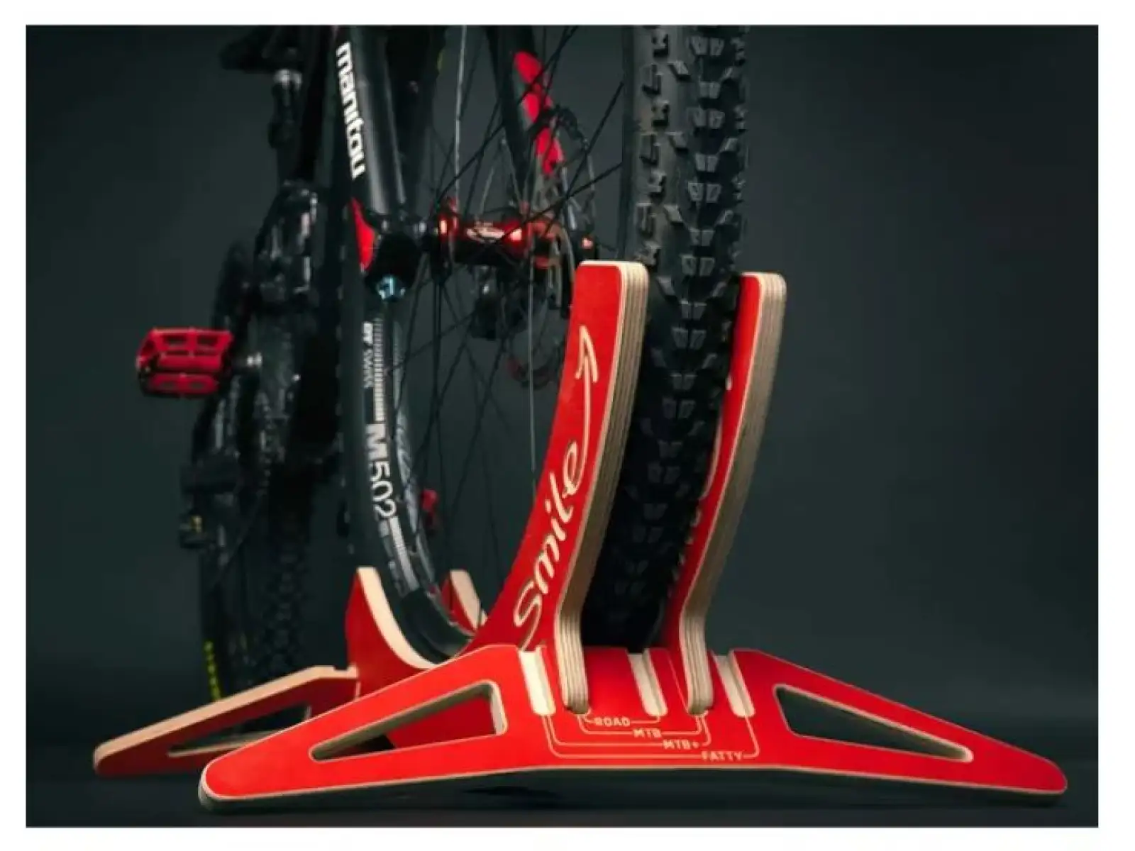 MTB Hopper Smile stojan na bicykel Red
