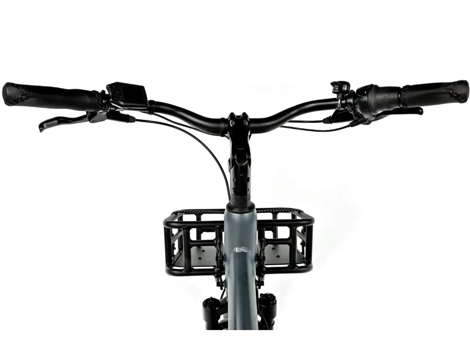 Leader Fox Curtis elektrobicykel trojkolka strieborná