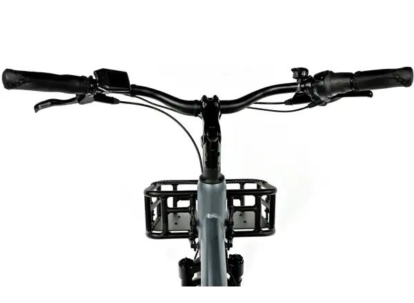 Leader Fox Curtis elektrobicykel trojkolka strieborná