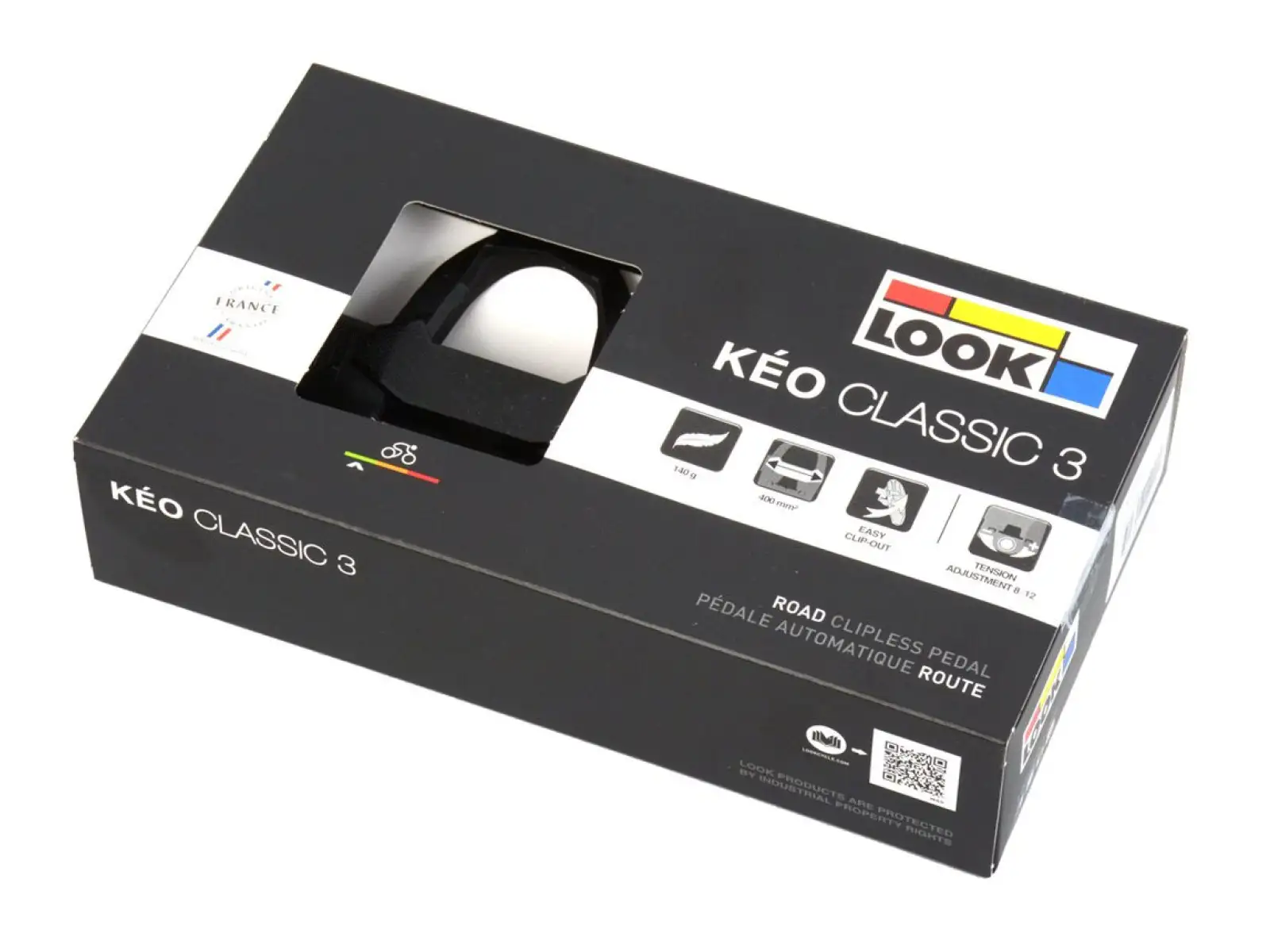 Look Keo Classic 3 nášľapné pedále čierno-biele