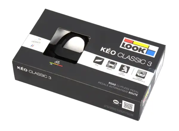 Look Keo Classic 3 nášľapné pedále čierno-biele