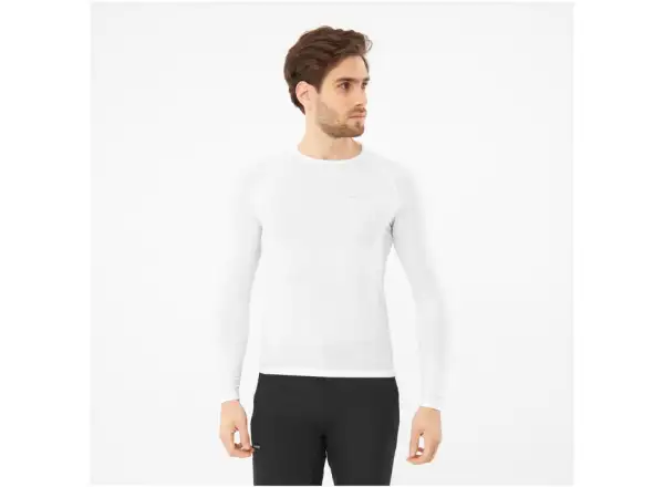 Viking unisex funkčné tričko dlhý rukáv White
