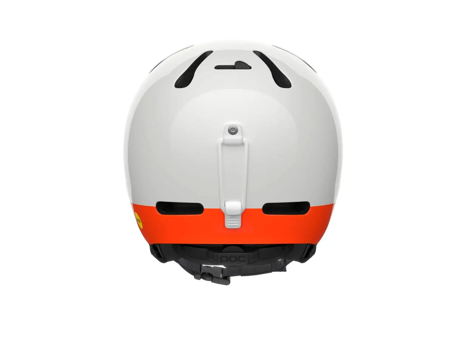 POC Fornix MIPS lyžiarska prilba Hydrogen White/Fluorescent Orange