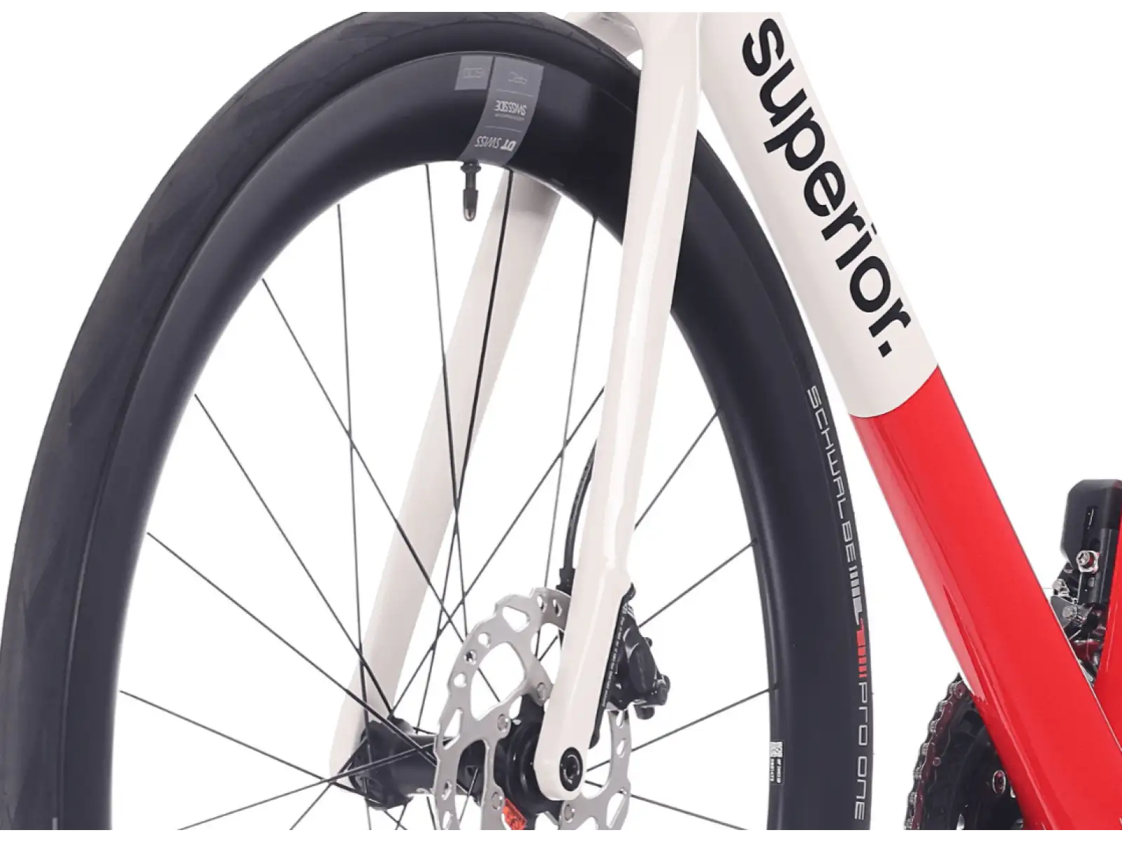 Superior RR 9.6 cestný bicykel Gloss Red / White