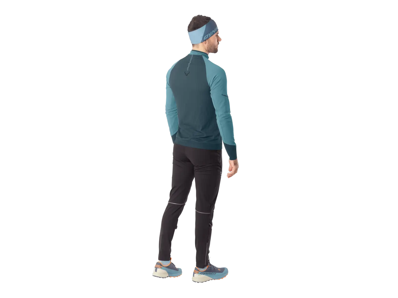 Dynafit Aalpine Zip pánske bežecké tričko dlhý rukáv Smoke blue/0720