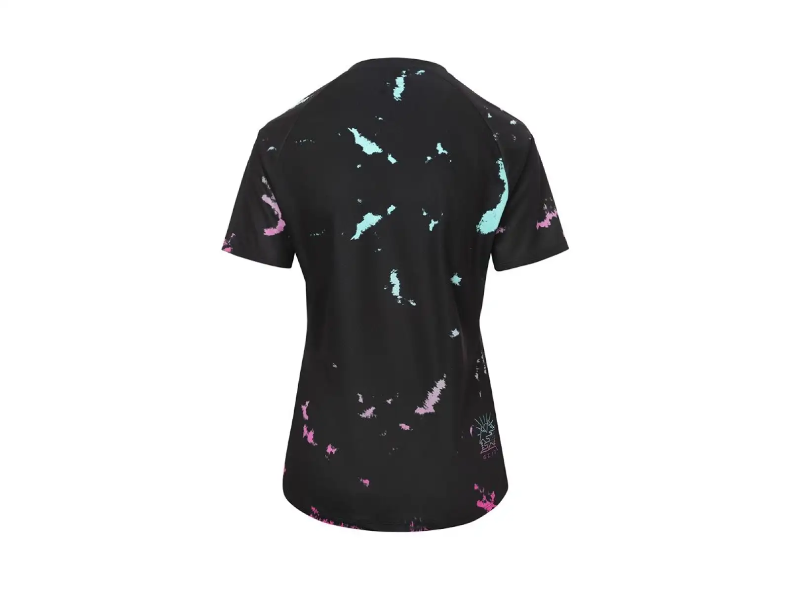 Dámsky dres s krátkym rukávom Giro Roust Black Ice Dye