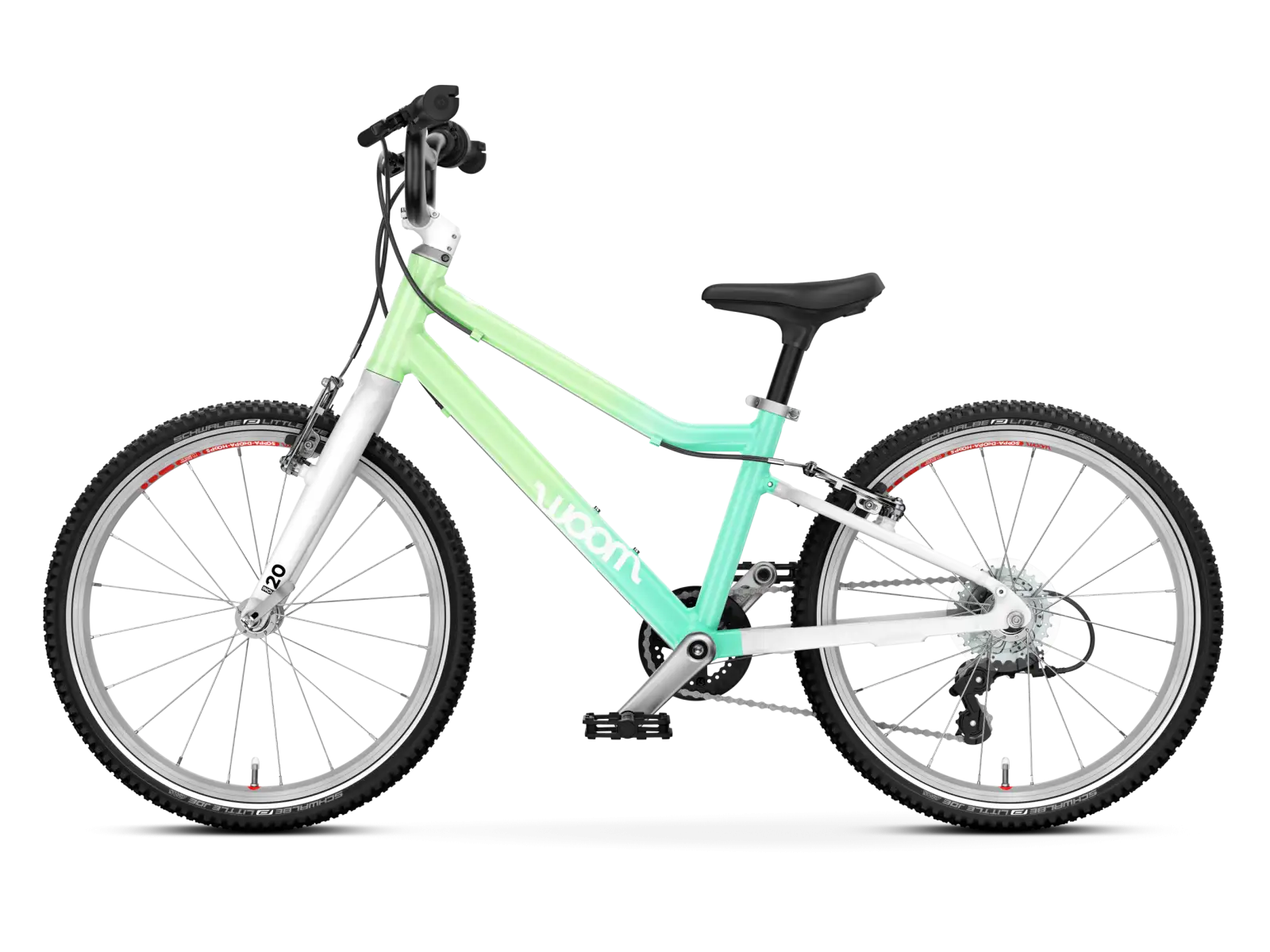 Woom GO 4 detský bicykel 20 Spearmint Crush Limited