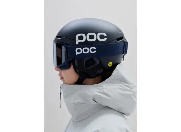 POC Nexal Mid lyžiarske okuliare Apatite Navy/Partly Sunny Navy Blue