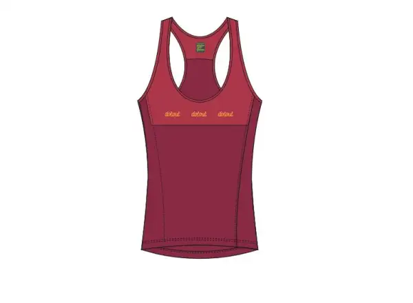 Dotout Metro dámsky dres bez rukávov Bordeaux/Red