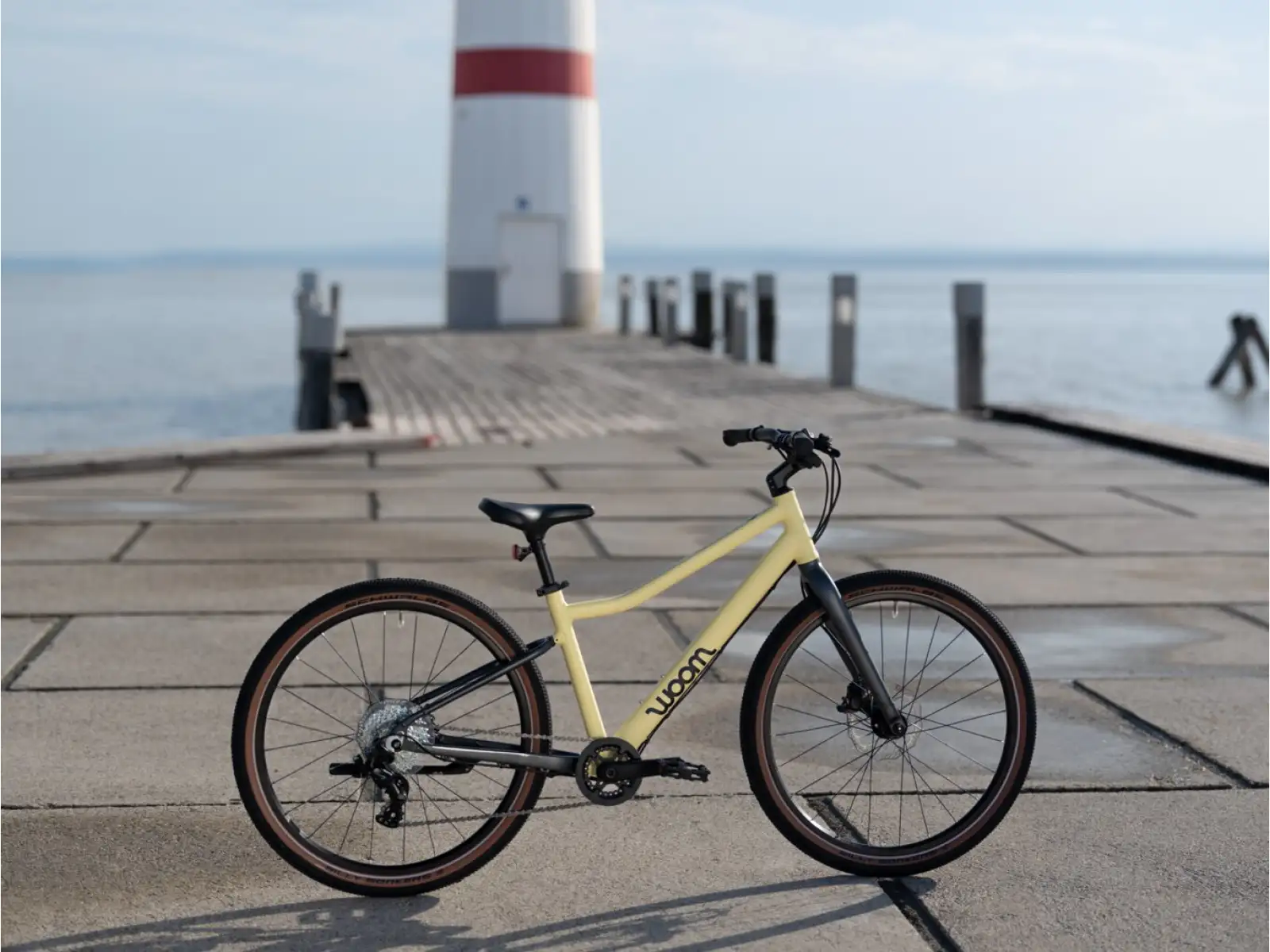 Woom 4 EXPLORE detský bicykel mellow yellow