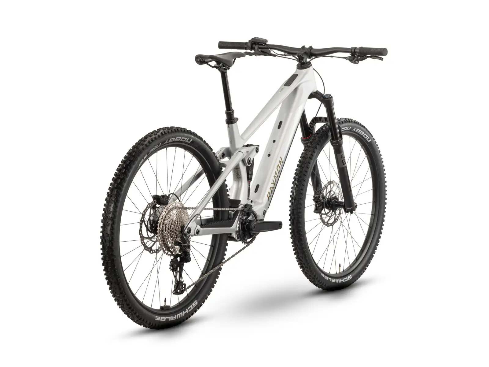 Raymon Airok celoodpružený bicykel Silver Stealth/Taupe