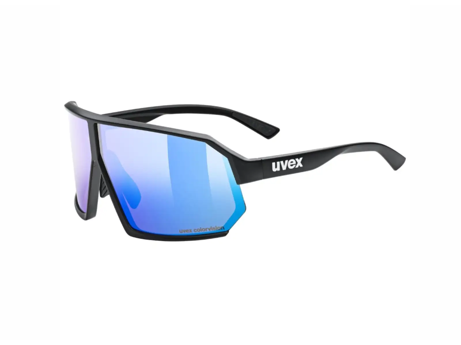 Uvex Sportstyle 237 ColorVision okuliare Black Matt/Mirror Blue