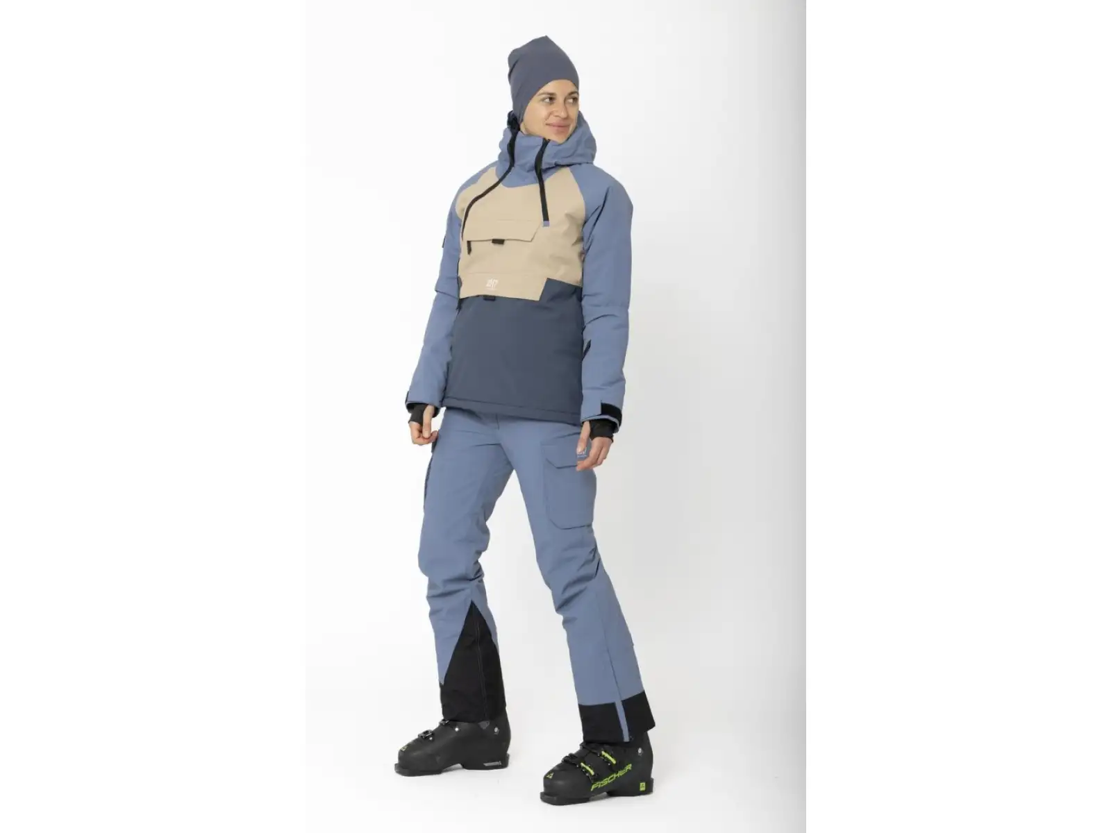 2117 of Sweden Nelkerim dámska lyžiarska bunda Dusty Blue