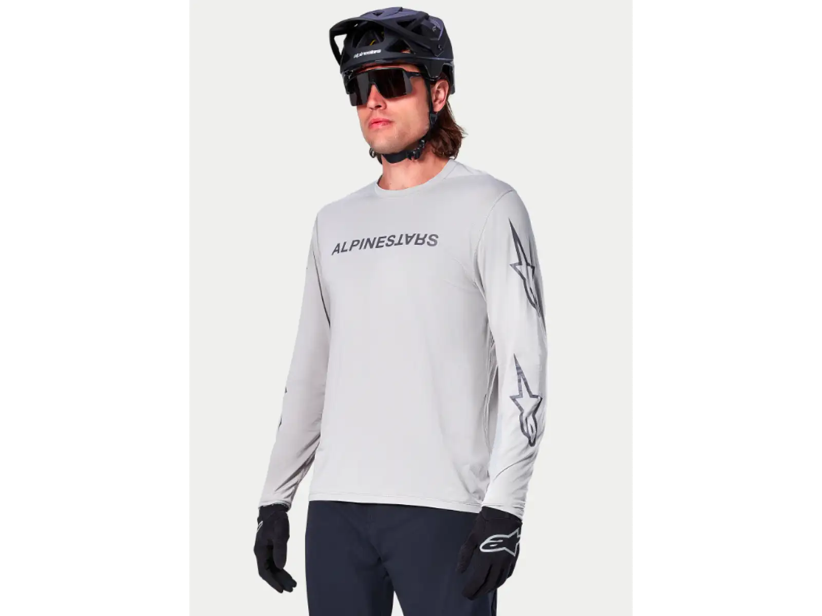 Alpinestars A-Dura Switch pánsky dres dlhý rukáv Light Grey