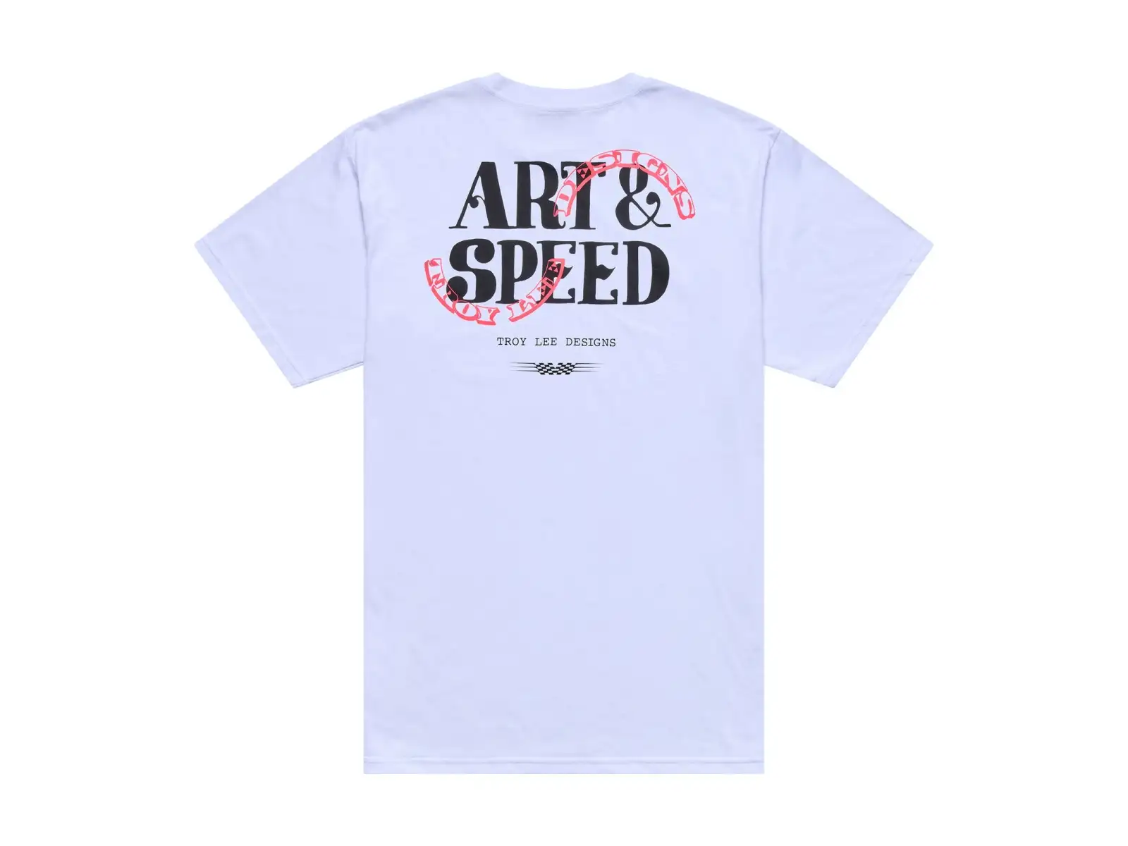 Troy Lee Designs pánske tričko Pink Slips White