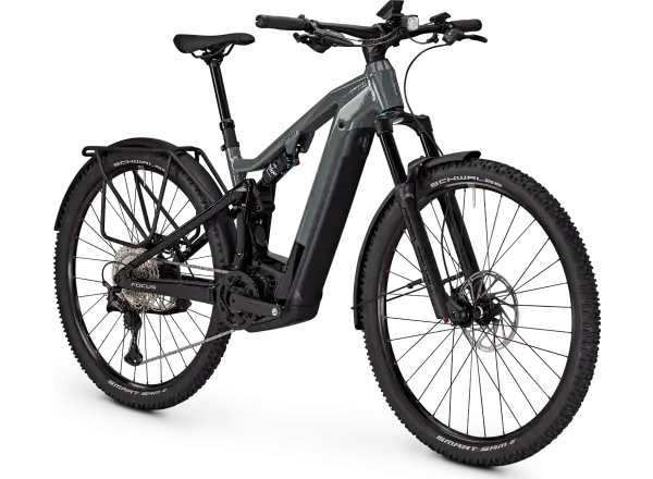 Focus Thron2 6.8 EQP DI 750 Wh celoodpružený elektrobicykel Slategrey/Magicblack
