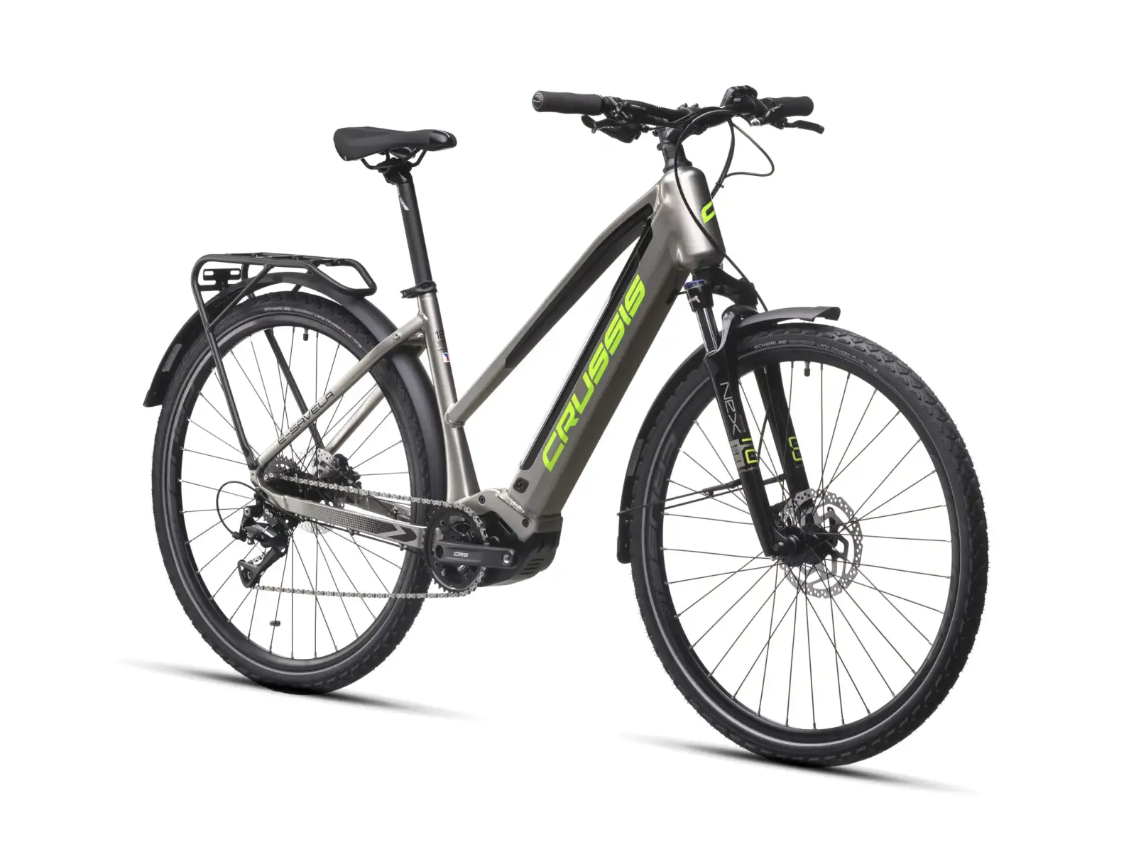 Crussis e-Savela 7.10-M (720 Wh) trekingový elektrobicykel
