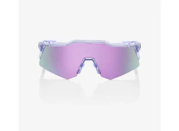 100% SPEEDCRAFT XS HiPER Lavender okuliare so zrkadlovými sklami transparentné/fialové