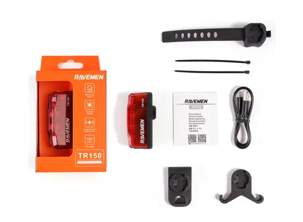 Ravemen TR150 zadné svetlo